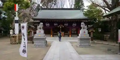 新田神社の本殿・本堂