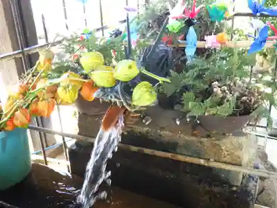 石刀神社の手水舎