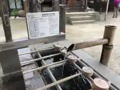 北向観音の手水