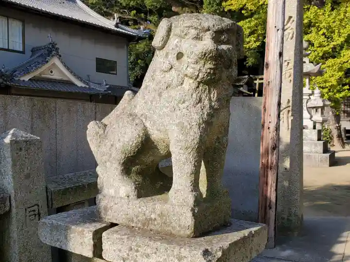 三島神社の狛犬