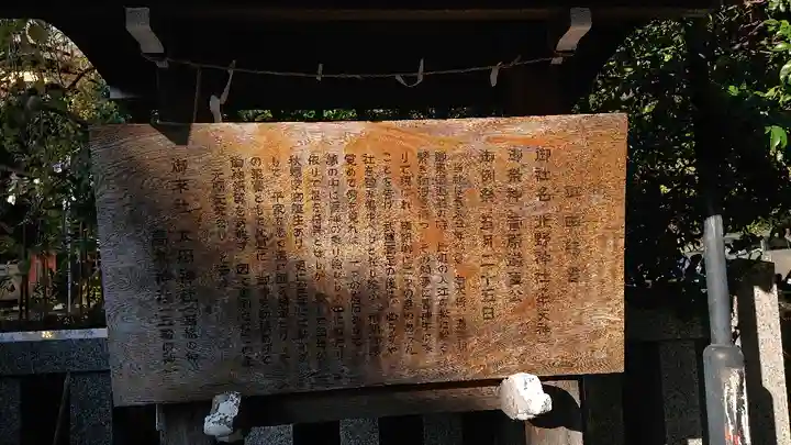 牛天神北野神社の歴史