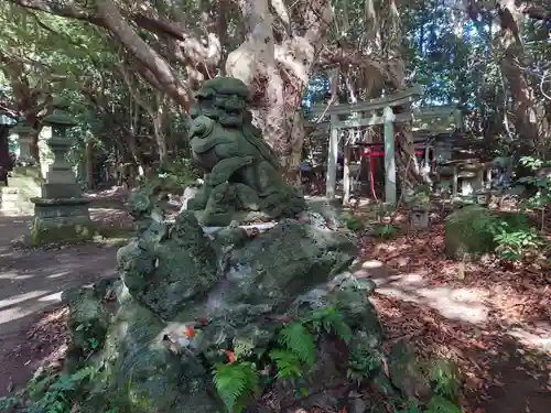 渡海神社の狛犬