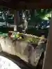 北本氷川神社の手水舎