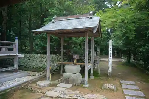 補陀洛山寺の手水舎