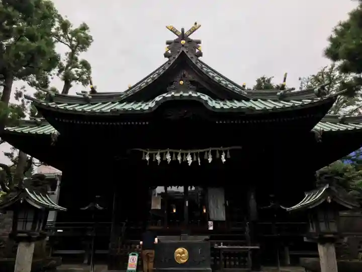 荏原神社の本殿・本堂