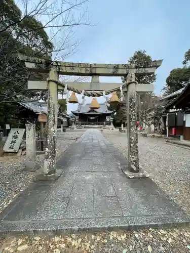 八幡神社の鳥居