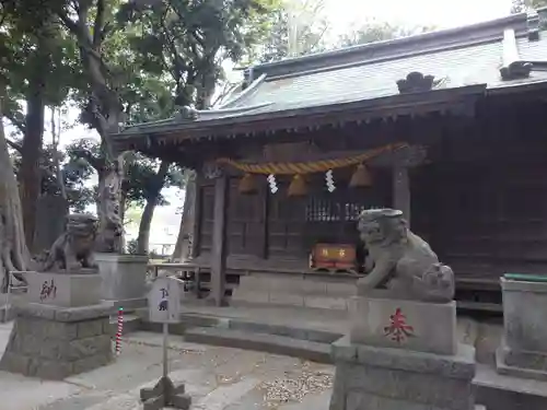 王子神社の本殿・本堂
