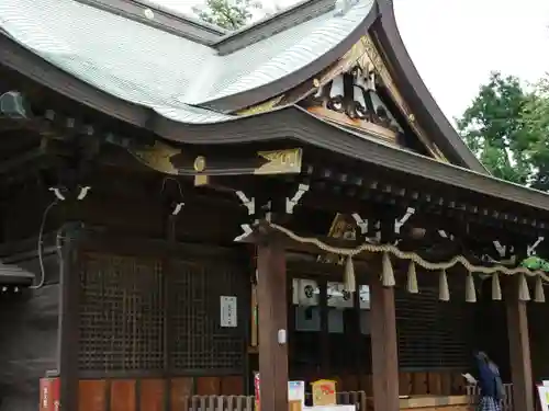 鳩ヶ谷氷川神社の本殿