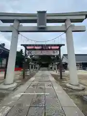 高靇神社の鳥居