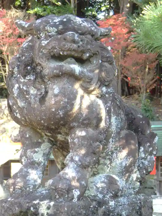 八大神社の狛犬