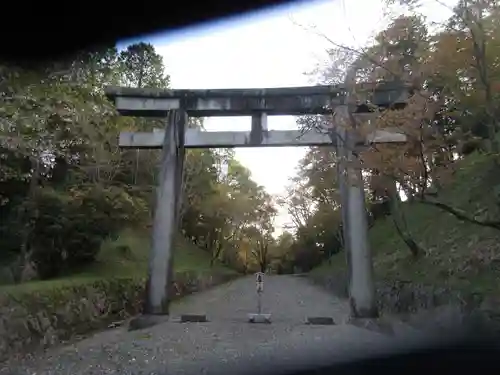 吉野神宮の鳥居