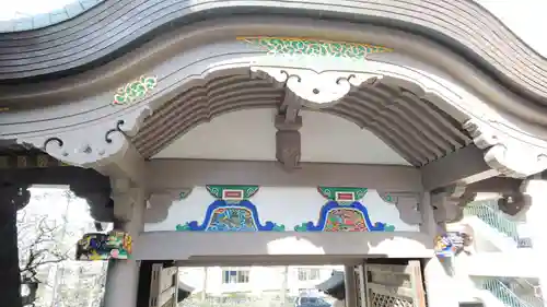 湯島天満宮の山門・神門