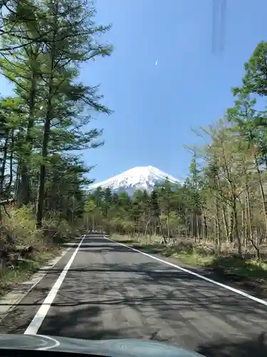 新屋山神社奥宮の景色