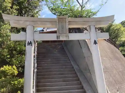 外泊天満神社の鳥居