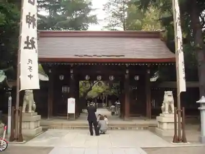 川口神社の山門・神門