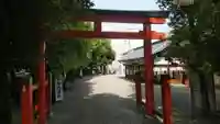 率川神社(大神神社摂社)の鳥居