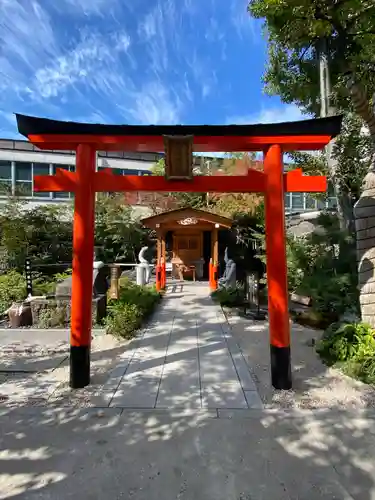 蛇窪神社の鳥居