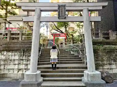 妻戀神社の鳥居
