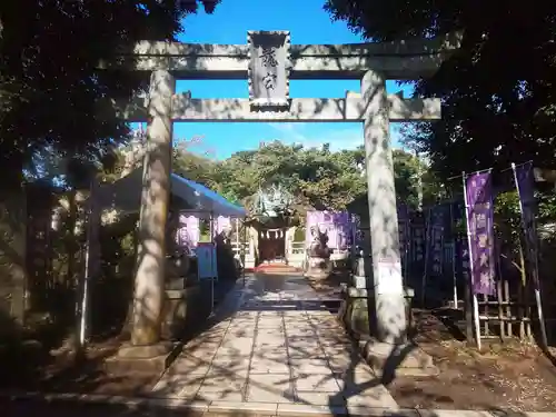 江島神社の鳥居