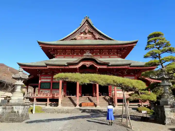 甲斐善光寺の本殿・本堂