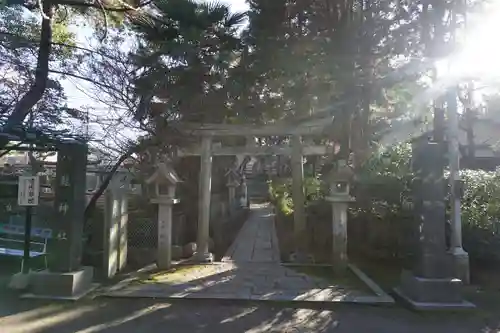 真清田神社の鳥居
