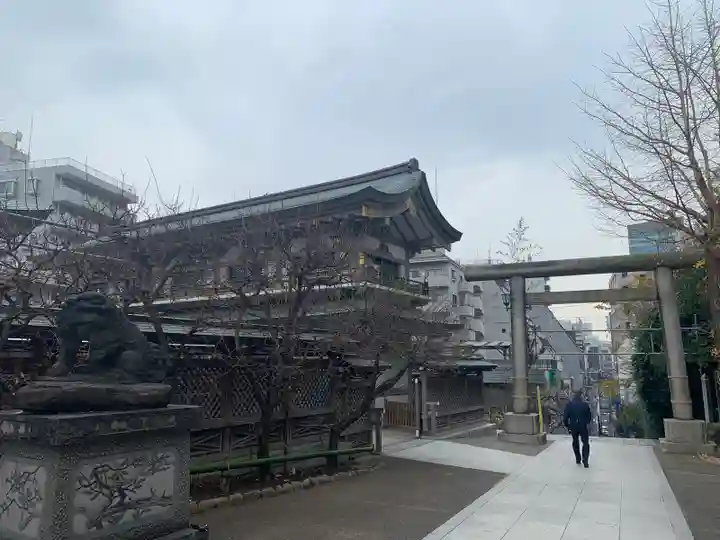 湯島天満宮の鳥居