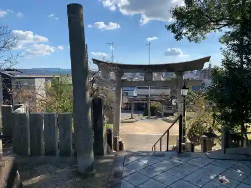 岡崎天満宮の鳥居