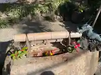 葛原岡神社の手水舎