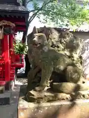 宿大神社の狛犬