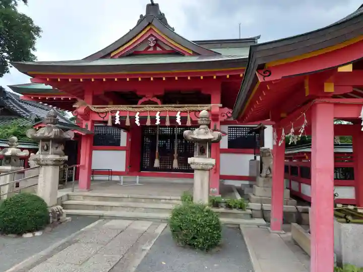 奈加美神社の本殿・本堂