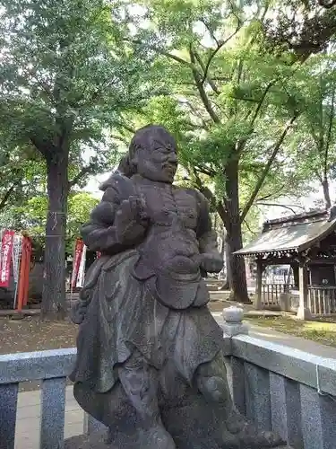 鬼子母神堂　(法明寺）の山門