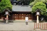 埼玉縣護國神社の本殿・本堂