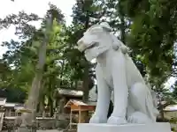 飛驒一宮水無神社の狛犬