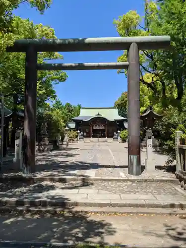 溝旗神社（肇國神社）の鳥居