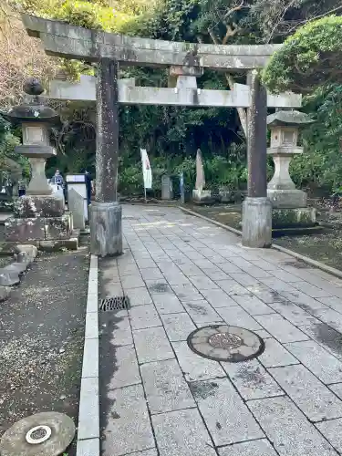 江島神社の鳥居
