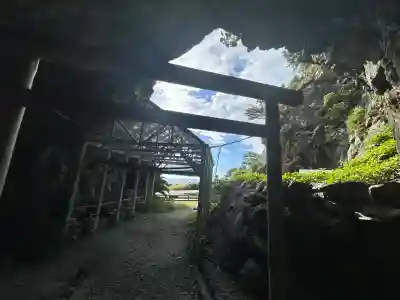 御厨人窟・神明窟(高知県)
