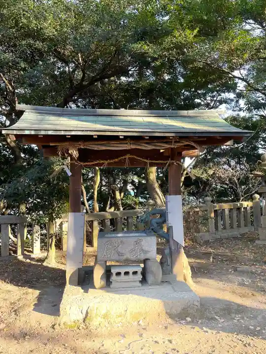 福浦金刀比羅宮の手水舎