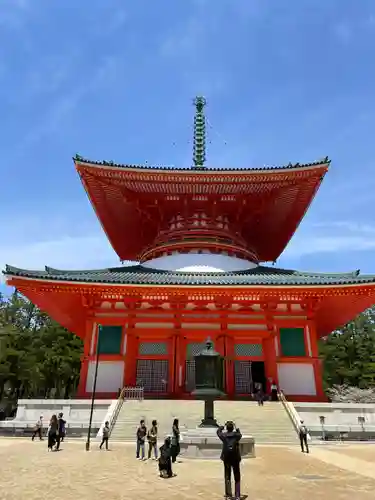 根本大塔　高野山金剛峯寺(和歌山県)