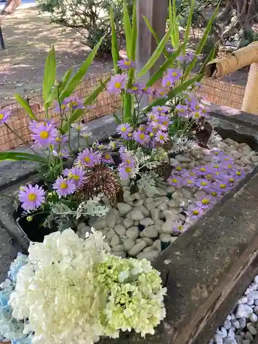 北広島市総鎮守　廣島神社の手水舎