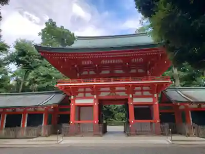 井草八幡宮の山門・神門