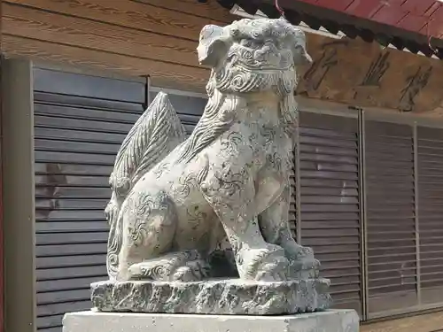 沼田神社の狛犬