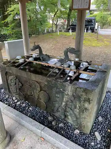 潮江天満宮の手水舎