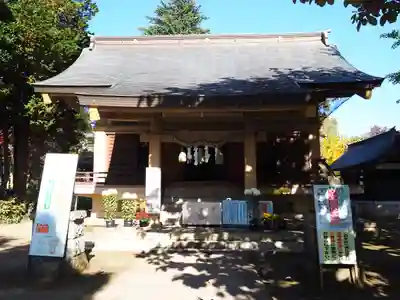 諏訪神社の本殿・本堂