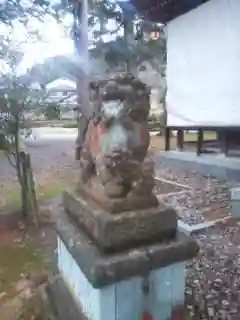 大虫神社の狛犬