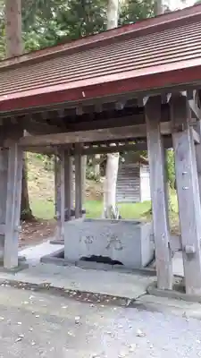 喜茂別神社の手水舎