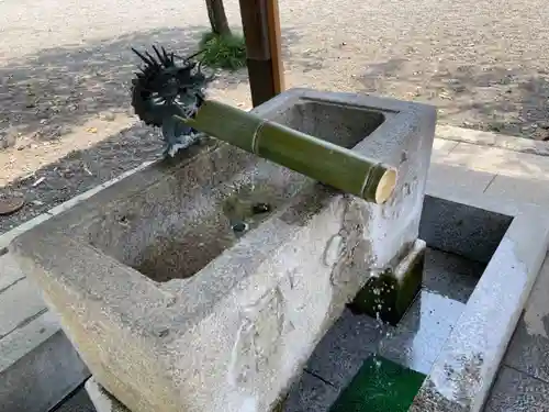 町田天満宮の手水舎