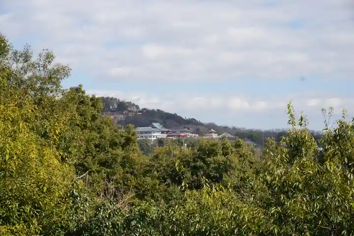 針綱神社の景色