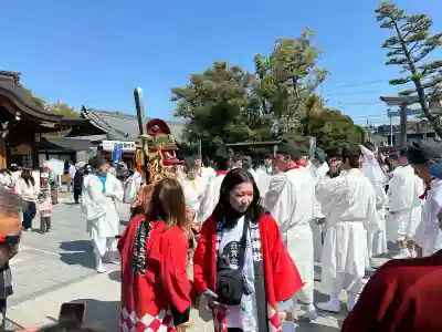 田縣神社のお祭り