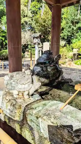 櫻木神社の手水