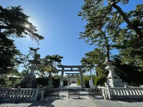 綱敷天満宮の鳥居